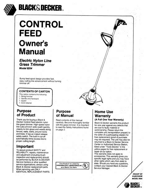 black and decker weed wacker parts pdf manual
